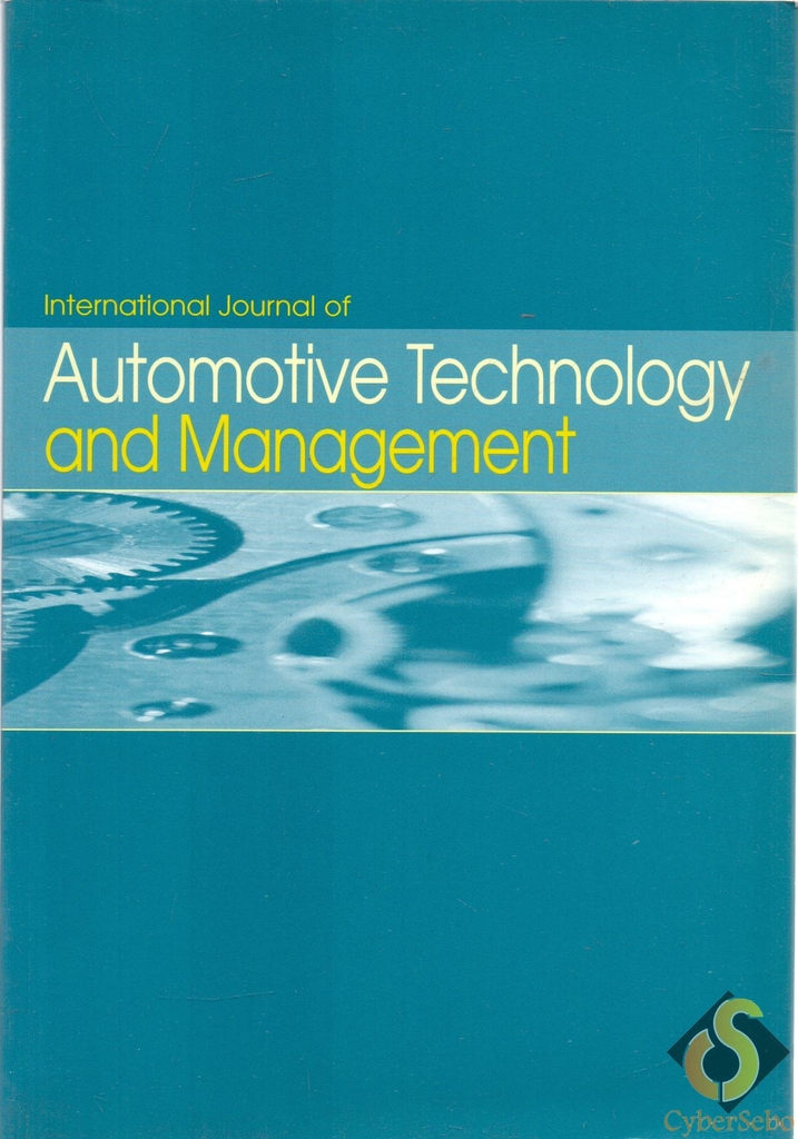 Automotive Technology and Management Inderscience Enterprises