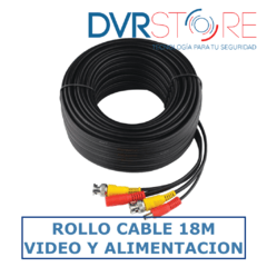 ROLLO CABLE X 18 M - VIDEO / ALIMENTACION