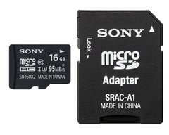 Cartão Memória Micro Sd 16gb Sony Class 10 95mb/s Lacrado na internet