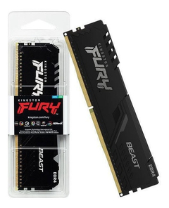 MEMORIA RAM PC DDR4 8GB 2666MHZ HYPERX FURY BLACK KINGSTON na internet