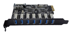 PLACA PCI-E 7 PORTAS USB 3.0 ORICO PVU3-7U-V1 - comprar online