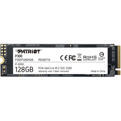 SSD 128GB M.2 NVME PCIE GEN3 X4 PATRIOT P300