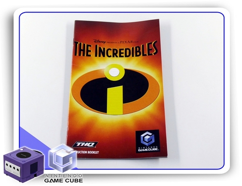 Manual The Incredibles Original Gamecube Nintendo