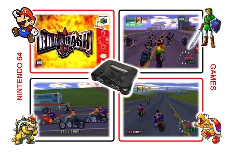 Imagem do Road Rash 64 Nintendo 64 N64 - Americano Novo