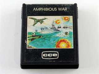 Amphibious War Original Atari 2600 Cce