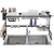 Organizador Bacha Escurridor Seca Plato Acero Inox. Negro en internet