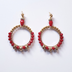 Aros Hilo Rojo - comprar online