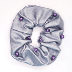 Scrunchies Metal con Perlas - comprar online