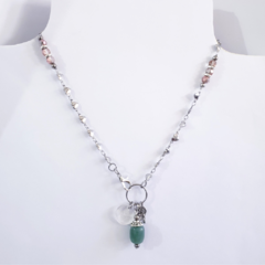 Collar Silver Stone