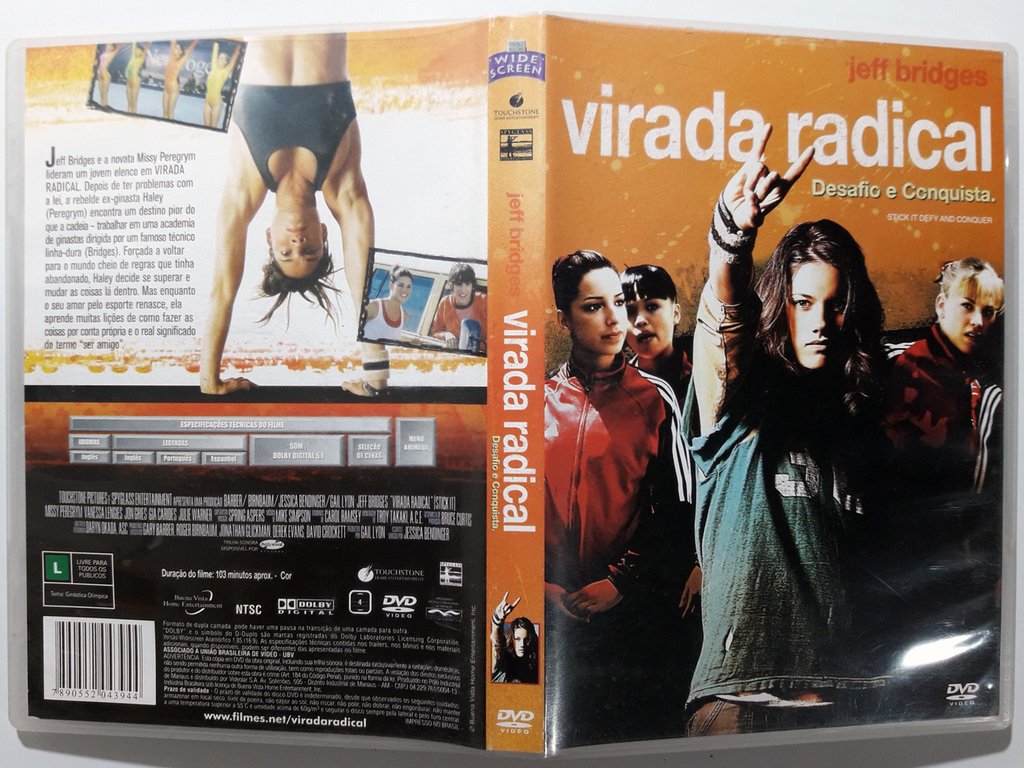 DVD Virada Radical Desafio e Conquista Jeff Bridges Original