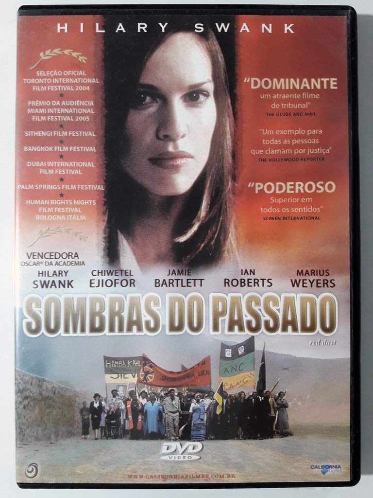 Dvd Sombras Do Passado Hilary Swank Red Ian Roberts Red Dust Original