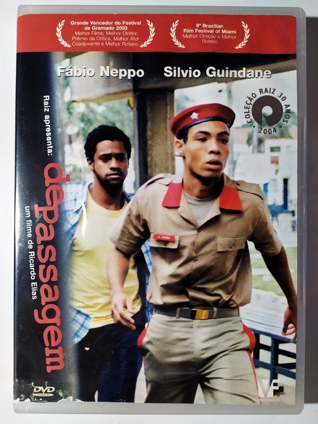 DVD De Passagem Ricardo Elias Fábio Neppo Silvio Guindane Original Nacional