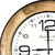 RELOJ CIRCULAR PARED ACERO Y MADERA - comprar online