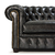 Sillón chesterfield CUERO DECAPÉ en internet