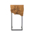 MESA AUXILIAR DE MADERA NATURAL DE TECA
