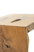 MESA AUXILIAR DE MADERA NATURAL DE TECA