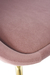 SILLA WATERLOO VELVET ROSA