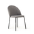 Combo mesa Rostock pata negra + 6 sillas Lier lino gris en internet