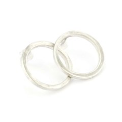 AROS CIRCULO. PLATA 925 - comprar online