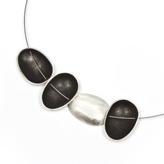 Imagen de COLLAR OVO GRANDE. PLATA 925