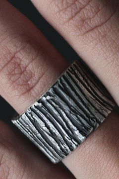 ANILLO CAMINOS. PLATA 925 - comprar online