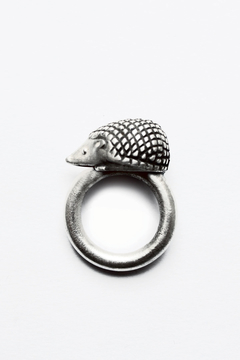 ANILLO MULITA. PLATA 925. ÓXIDO