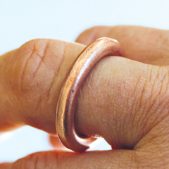 ANILLO COBRE MACIZO - comprar online