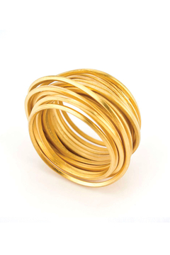 ANILLO HILOS DORE