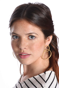 AROS CIRCULOS IRREGULARES GRANDES DORE - comprar online