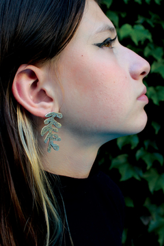 AROS MALEZA CHICOS. PLATA 925 CON TEXTURA OXIDO - comprar online