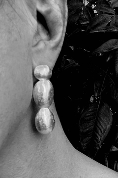 AROS TRES OVO CONVEXO. PLATA 925 - comprar online