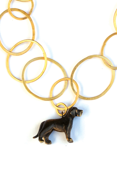 COLLAR ANIMAL DORE en internet