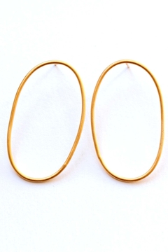 ARGOLLAS OVALES GRANDES DORE