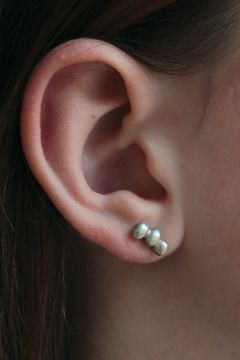 AROS 3 PEPITAS. PLATA 925