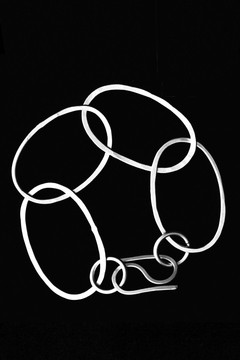 PULSERA ELIPSES. PLATA 925