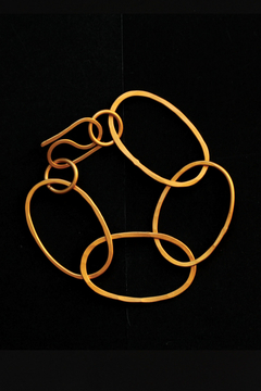 PULSERA ELIPSES DORE en internet
