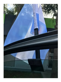 Bandera Con Soporte Para Auto Banderita Argentina X1 - Take it
