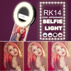 Aro De Luz Led Celular Selfie Recargable Usb Ring Light