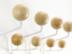 Perchero De Pared - Eames - Hang It All madera clara