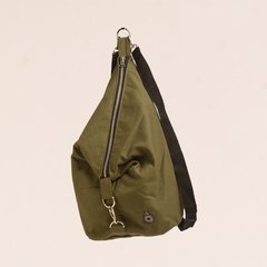 Mochila BÁVARO Lisa Verde con Negro