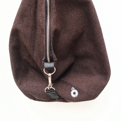 Mochila BÁVARO Lisa Marrón con Negro - comprar online