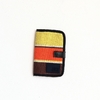 Billetera ESSAUIRA Rayas Fucsia, Marrón, Naranja y Amarillo