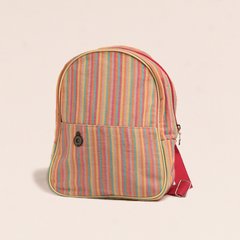 Mochila AGUADILLA Rayas Fucsia