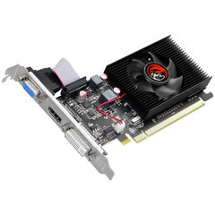 PLACA DE VIDEO AMD RADEON HD 5450 1GB DDR3 64 BITS COM KIT LOW PROFILE INCLUSO - SINGLE FAN - PJ1G5450R3 - comprar online