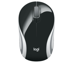 Mini Mouse Logitech M187 Sem Fio Preto 1000DPI - loja online