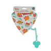 Babero Bandana C/porta Mordillo/Chupete - comprar online