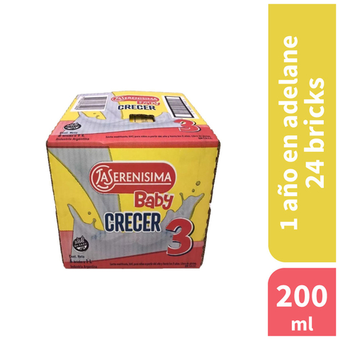 Pack x24 La Serenisima 3 de 200ML