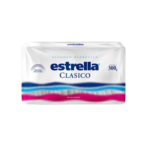Algodón Estrella Clásico x 300g