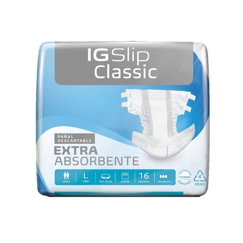 IG FIT Pañal Elastizado Classic G X 16U