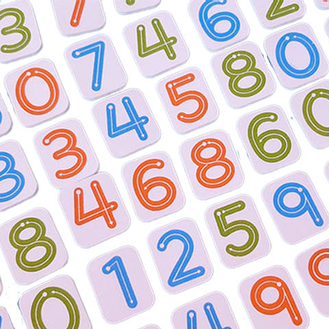 Numeros al agua s/ bolsa Plan Z